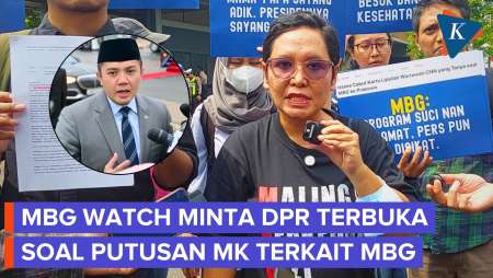 Singgung Seskab Teddy, MBG Watch Pertanyakan Kejelasan Putusan MK Soal MBG