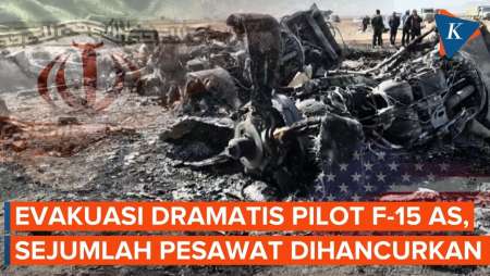 50 Jam Di Teritori Iran, AS Ungkap Evakuasi Dramatis Pilot F-15 Yang Ditembak Jatuh