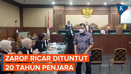Mantan Pejabat MA Zarof Ricar Dituntut 20 Tahun Penjara