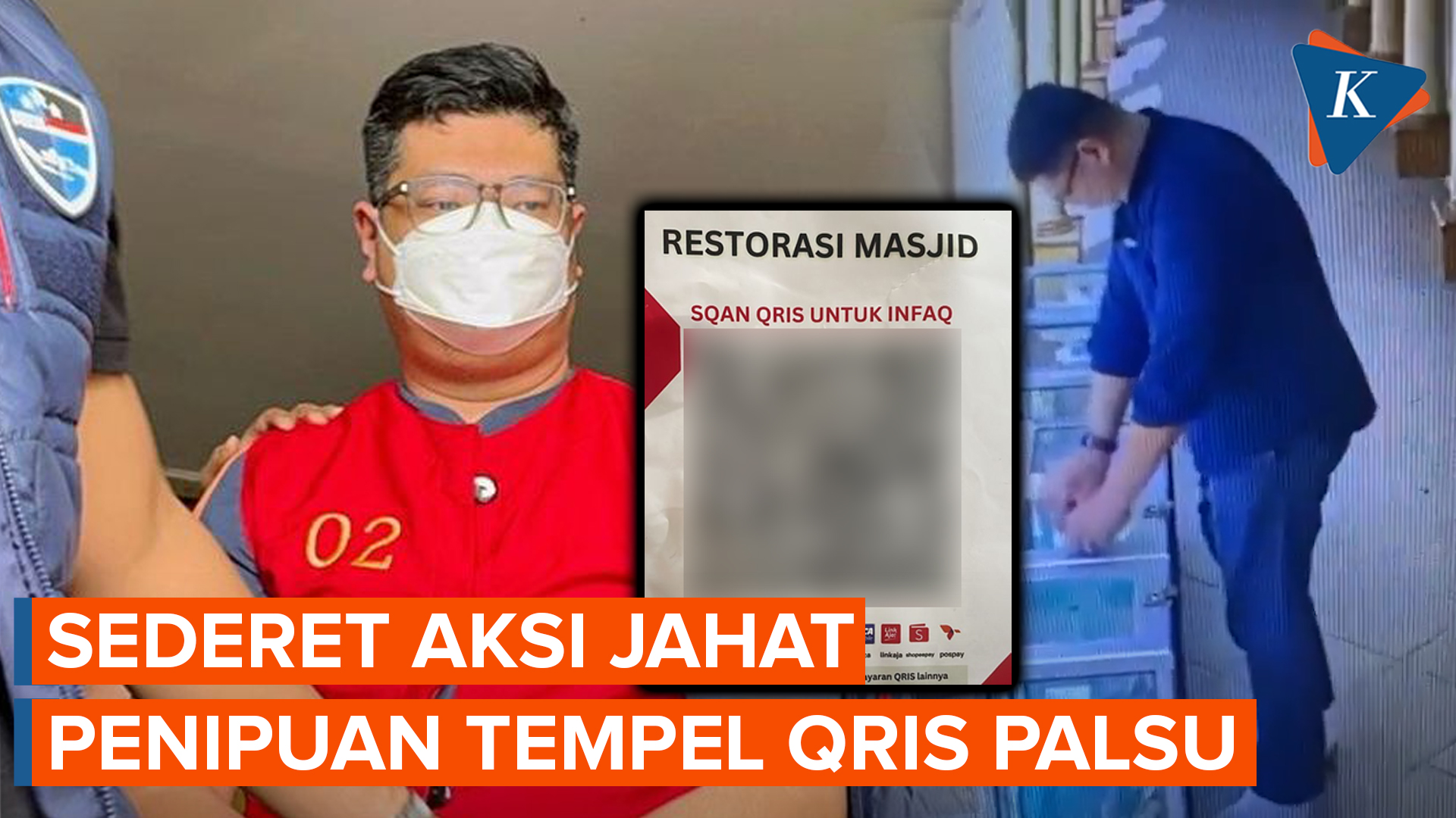 Aksi Jahat Iman Mahlil Tempel QRIS 