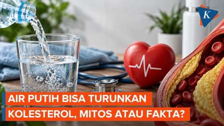Benarkah Banyak Minum Air Putih Bantu Turunkan Kolesterol?