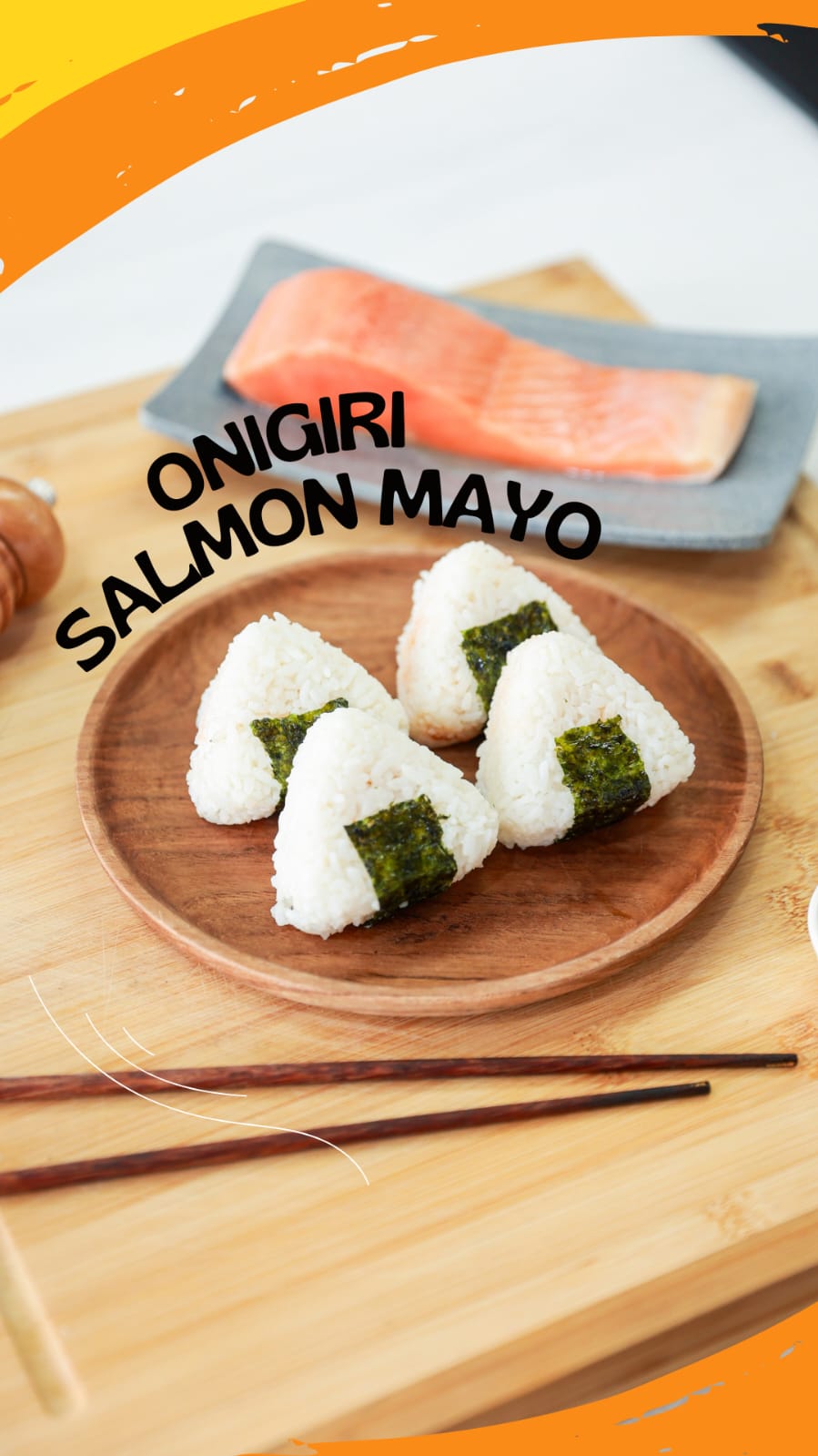 Resep Onigiri Salmon Mayo, Bisa Jadi Ide Bekal Ngantor dan Piknik