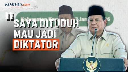 Di Depan Petani, Prabowo Blak-blakan Dituding Mau Jadi Diktator