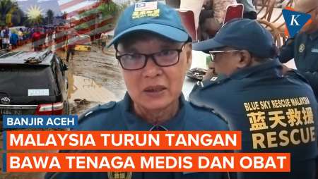 BSR Malaysia Bantu Korban Banjir Aceh Utara, Bawa Obat 1 Juta Ringgit!