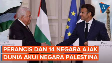 Perancis dan 14 Negara Ajak Dunia Akui Negara Palestina, Apa Alasannya?