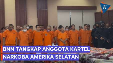 BNN Tangkap WN Brasil Pengedar Kokain dari Kartel Amerika Selatan
