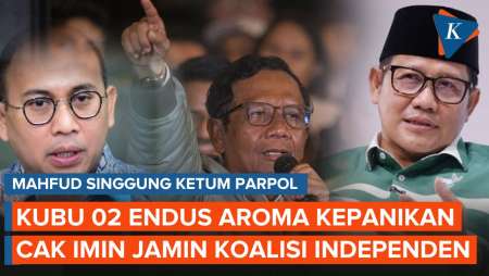 Respons Kubu 02 dan 01 soal Mahfud MD Bilang Ada Ketum Parpol Dikendalikan