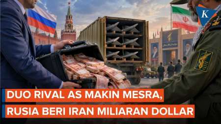 Rusia Pinjamkan 1 M Dollar AS ke Iran, Kerja Sama Dua Negara Makin Erat