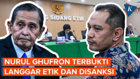 Ini yang Bikin Wakil Ketua KPK Nurul Ghufron Disanksi Potong…