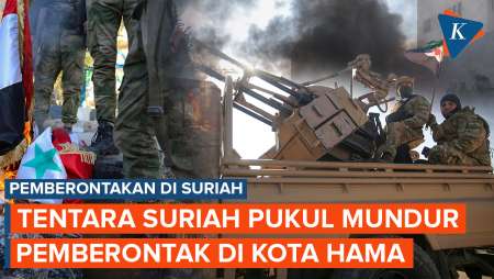 Tentara Suriah Pukul Mundur HTS di Dekat Kota Hama