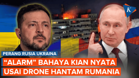 Serangan Drone Rusia di Romania Jadi "Alarm" Keras bagi Ukraina