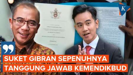 Eks Ketua KPU: Suket Gibran Sepenuhnya Tanggung Jawab Kemendikbud