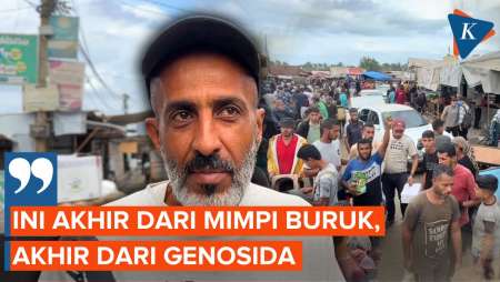 Respons Warga Gaza soal Kesepakatan Hamas-Israel, Sebut Jadi Akhir Mimpi Buruk
