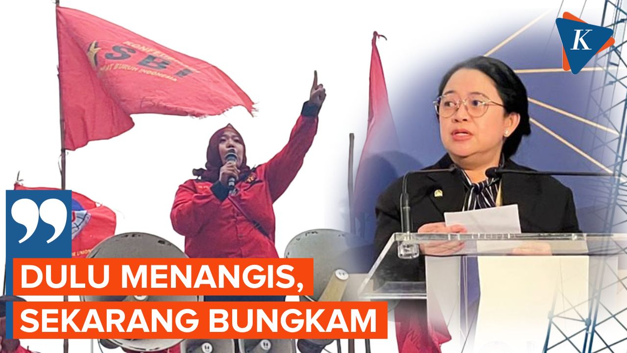 Momen Buruh Singgung Puan dan Megawati Saat Demo BBM