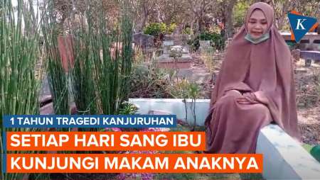 Kerinduan Ibu pada Anaknya yang Jadi Korban Tragedi Kanjuruhan