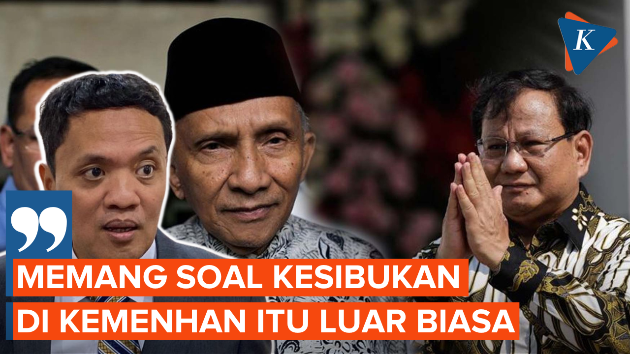 Gerindra Jawab Sindiran Amien Rais soal Prabowo Tak Angkat Telepon