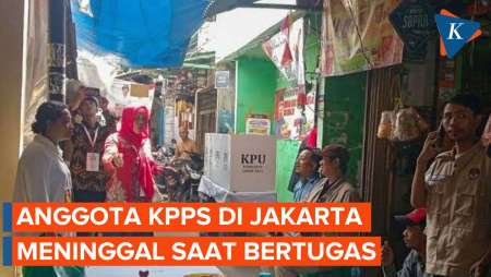 Seorang Anggota KPPS di Penjaringan Meninggal Dunia