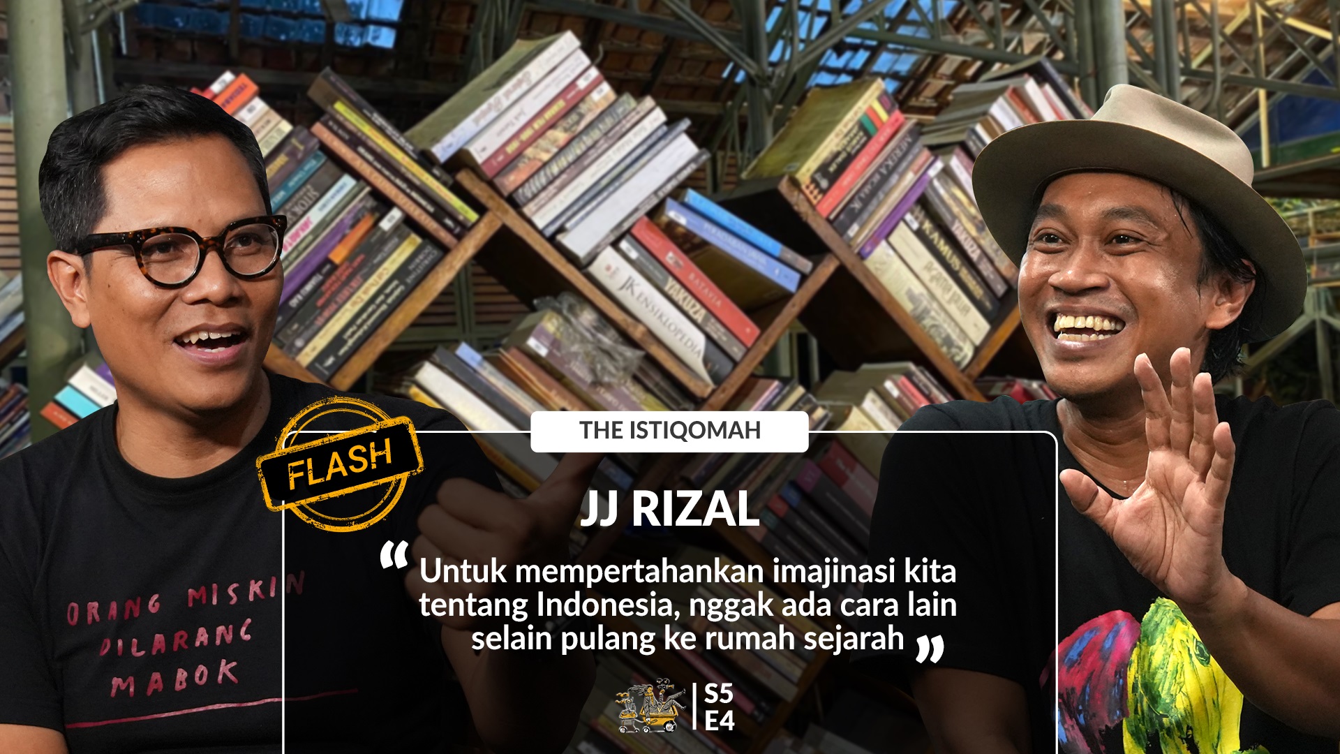 Beginu [FLASH] S5E4: JJ Rizal dan Peranan Sejarah Bagi Kehidupan di Masa Depan