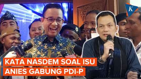 Respons Nasdem soal Isu Anies Gabung PDI-P