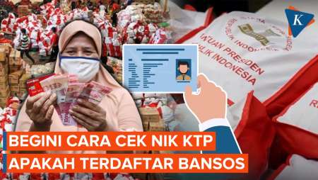 Cara Cek Apakah NIK KTP Terdaftar Penerima Bansos atau Tidak, Bisa Lewat HP