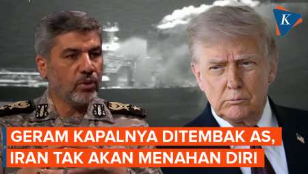 Iran Geram, Tak Mau Lagi Menahan Diri Setelah Kapal Tankernya Ditembak AS
