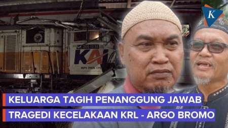 100 Hari Tragedi KRL-KA Argo Bromo Anggrek di Bekasi Timur, Keluarga Korban Tagih Kepastian Hukum