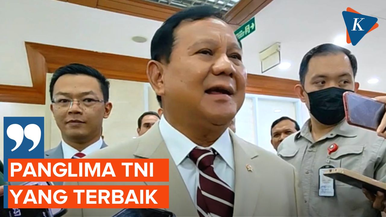 Prabowo Buka Suara soal Pengganti Panglima TNI Pilihan Presiden