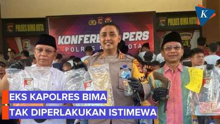 Polri Pastikan Tak Perlakukan Istimewa Eks Kapolres Bima Kota Tersangka Narkoba