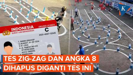 Empat Perubahan Ujian Praktik SIM C Terbaru