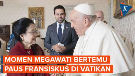 Megawati Bertemu Paus Fransiskus di Vatikan, Bahas Apa?