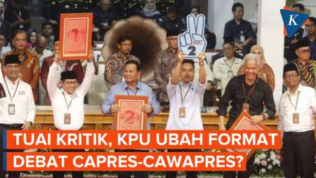 KPU Buka Peluang Ubah Format Debat Capres-Cawapres