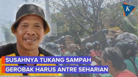 Derita Tukang Sampah di Jakarta Barat, Buang Muatan Harus Antre Berjam-jam