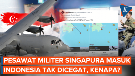 TNI AU Biarkan Pesawat Militer Singapura Masuki Indonesia, Apa Alasannya?