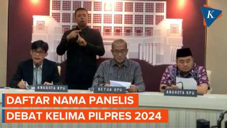 Daftar 12 Panelis Debat Kelima Pilpres 2024, Siapa Mereka?