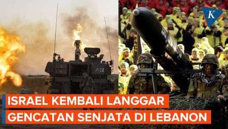 Israel Kembali Langgar 6 Kesepakatan Gencatan Senjata dengan Hizbullah Lebanon