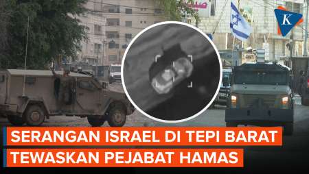 Detik-detik Israel Serang Kendaraan di Tepi Barat, Pejabat Hamas Tewas