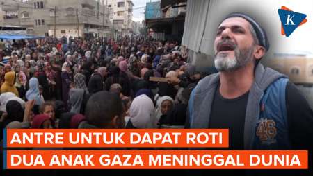 2 Remaja Gaza Meninggal Terhimpit saat Antre Roti di Tengah Krisis Pangan