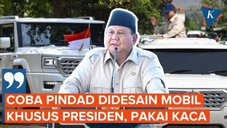 Demi Mudah Sapa Masyarakat, Prabowo Minta Dibuatkan Mobil Khusus 