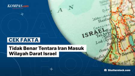 Tidak Benar Tentara Iran Masuk Wilayah Darat Israel
