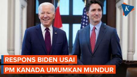 Respons Biden soal Mundurnya PM Kanada Justin Trudeau