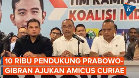 10 Ribu Pendukung Prabowo-Gibran Berencana Ajukan Amicus Curiae ke MK…