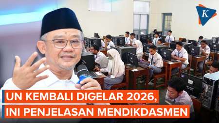 Ujian Nasional Digelar Lagi 2026? Ini Penjelasan Mendikdasmen