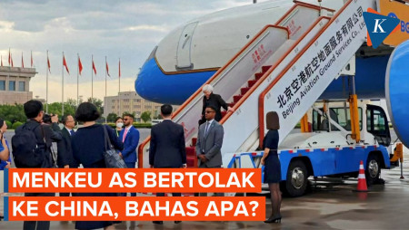 Momen Langka Menkeu AS Datang ke China, Mau Bahas Apa?