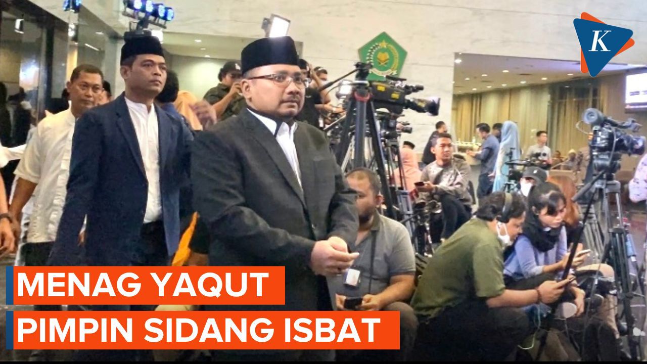 Pimpin Sidang Isbat, Menteri Agama Yaqut Cholil Tiba di Kantor Kemenag