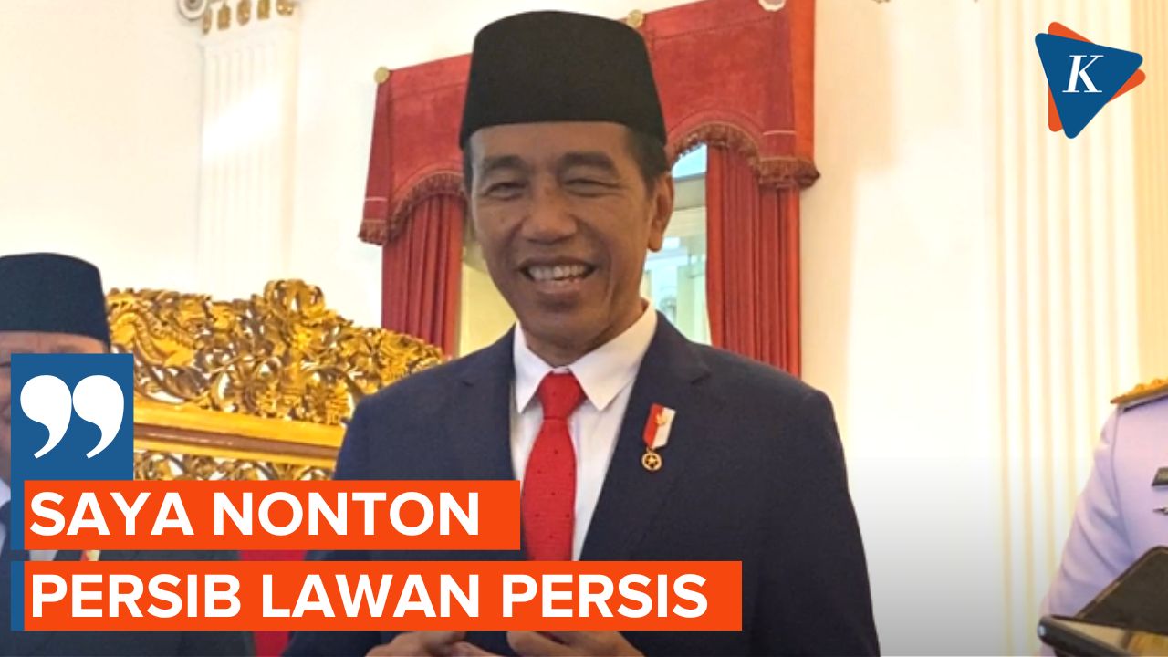 Jokowi Lebih Pilih Nonton Liga 1 Dibanding Final Piala Dunia 2022