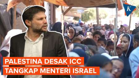 Palestina Desak ICC Tangkap Menteri Israel karena Komentarnya soal Kelaparan di Gaza