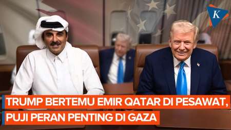 Trump Bertemu Emir Qatar Sebelum Ke KTT ASEAN, Puji Peran Penting Untuk Perdamaian Gaza