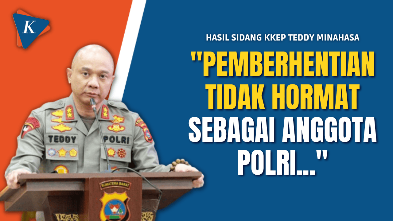 Detik-detik Teddy Minahasa Dipecat dari Polri