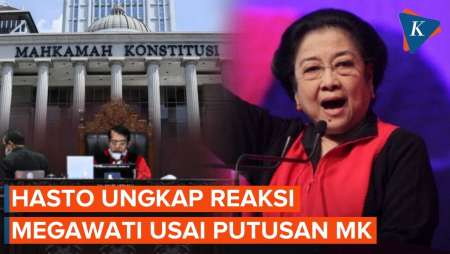 Reaksi Megawati Usai Putusan MK Ubah Syarat Batas Usia Cawapres