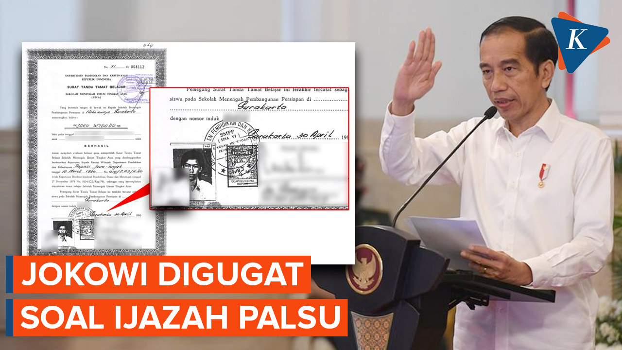 Jokowi Digugat Ijazah Palsu, Kepsek Beri Penjelasan